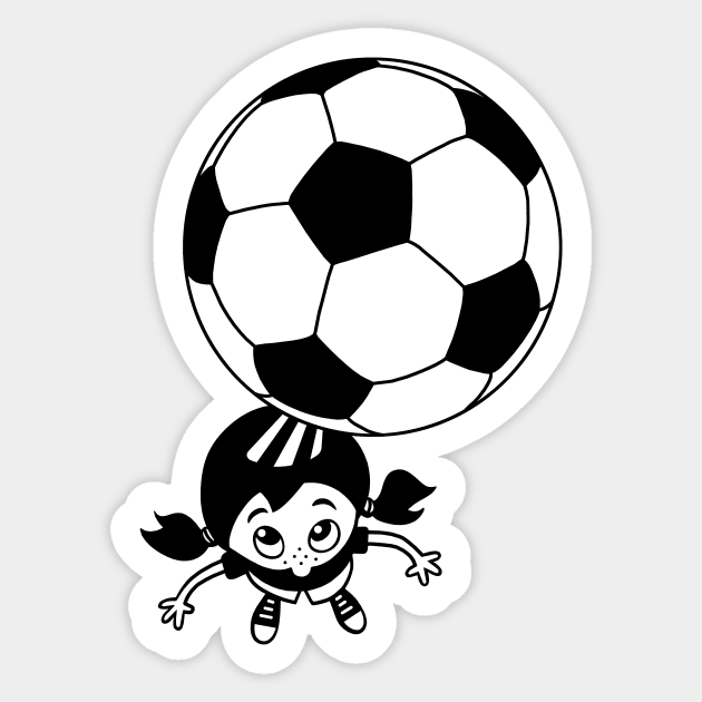 Football girl Sticker by AdrianaStore